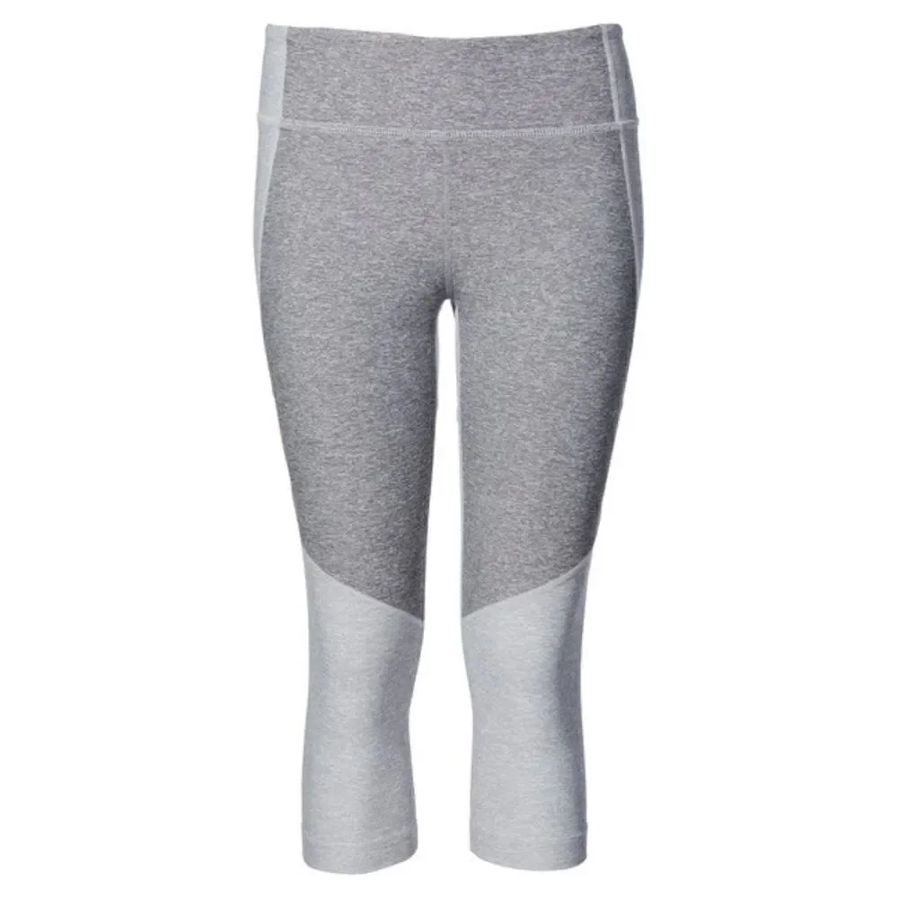Outdoor Voices Gray Two-Tone Knee High Leggings Size XS in Gray